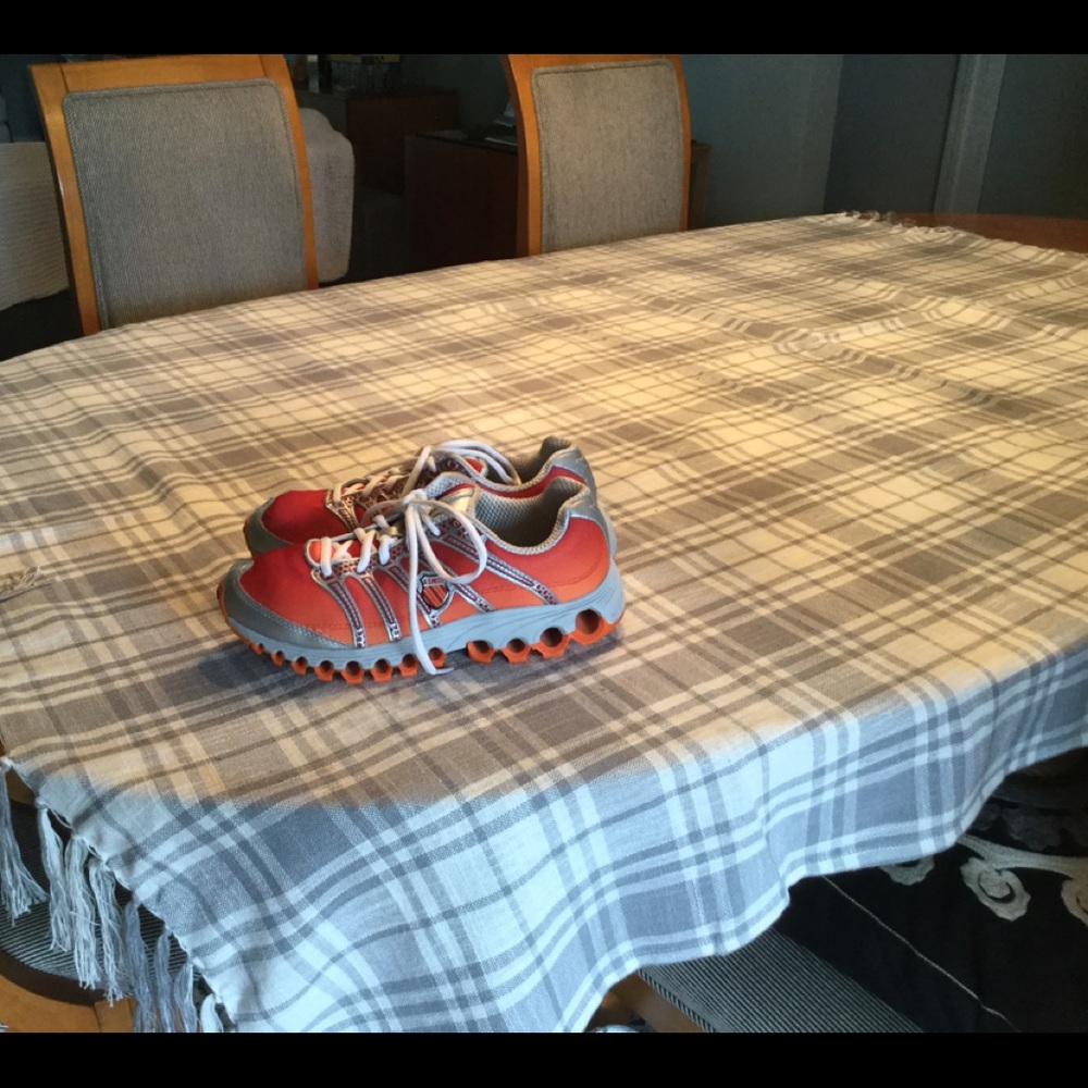 K-Swiss Athletic Shoes. “Tubes.” Like new.